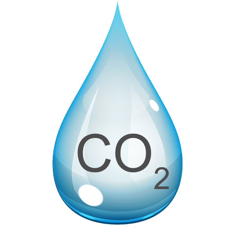 freie Kohlensäure (CO<sub>2</sub>)